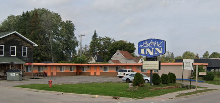 Sainte Marie Motel (Laker Inn) - 2019 Street View (newer photo)
